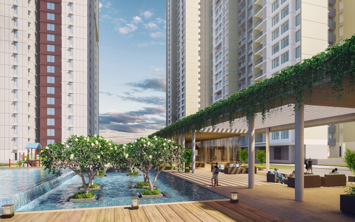 Kalpataru Parkcity Estella Hang Out Area Thane